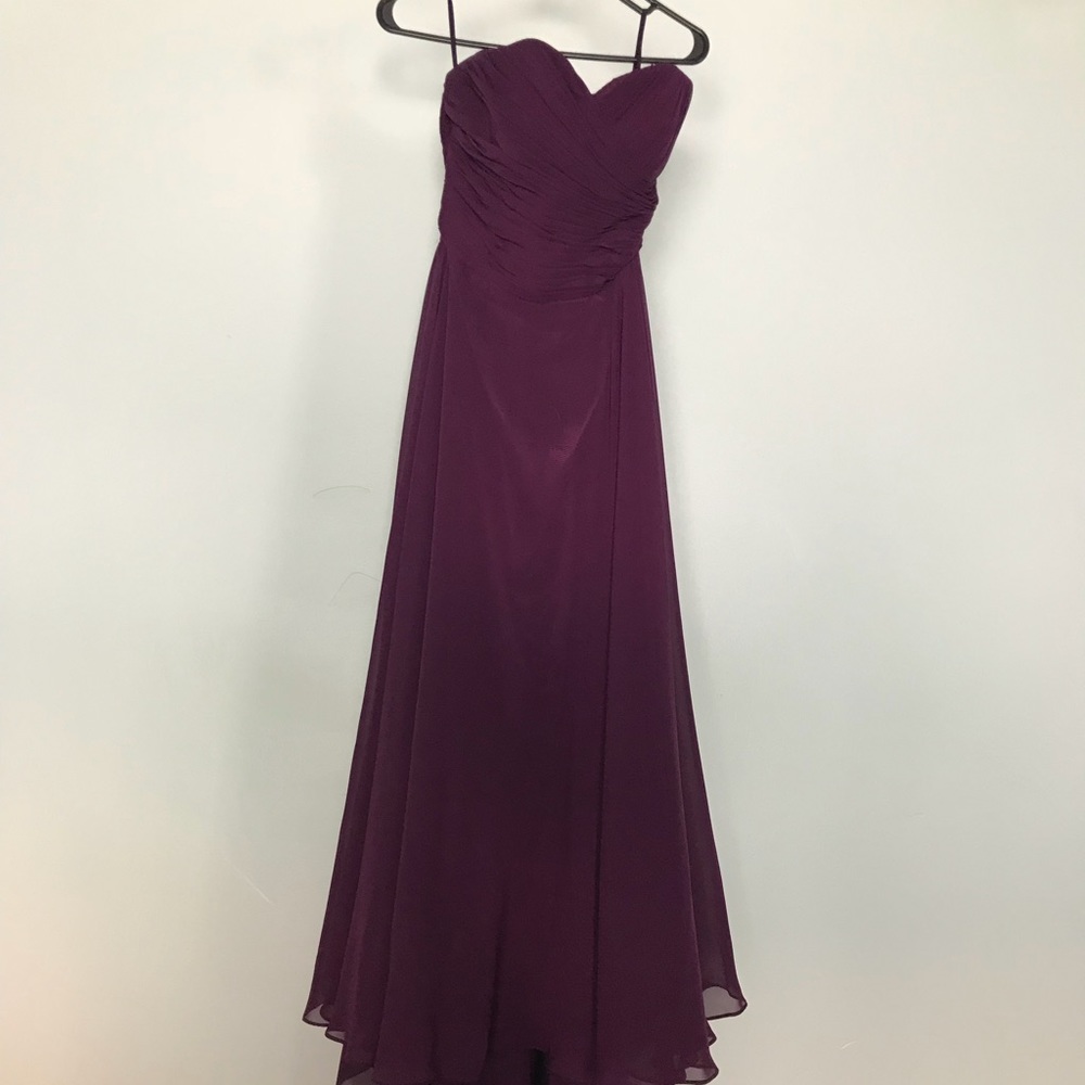 Beautiful purple dress for special occasion